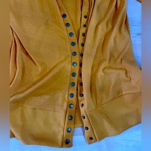 Mustard Yellow Cardigan